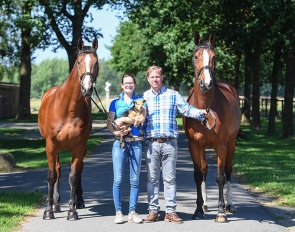 Claudia and Marcus Stiekema at their breeding farm, Gestüt Stiekema in north Germany