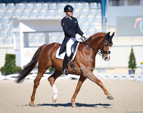 Chalermcharn Yotviriyapanit on Sant Jordi 3 at the 2025 CDI Aachen Festival 4 Dressage :: Photo © Astrid Appels