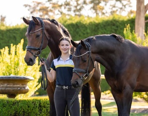 Abby Weel with Espe and Reitland’s Obama in Australia :: Photo © Simon Scully