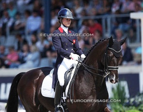 Charlotte Fry and Dark Legend at the 2019 CDIO Aachen :: Photos © Astrid Appels
