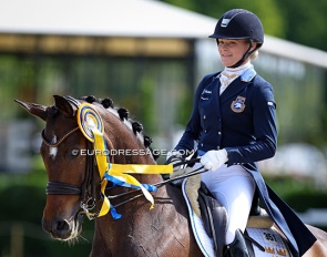 jeanna Hogberg and Astoria at the 2022 CDIO Compiegne :: Photo © Astrid Appels