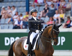 Jessica von Bredow-Werndl and Diallo BB at the 2025 CDIO Aachen :: Photo © Astrid Appels