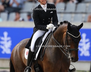 Jessica von Bredow-Werndl and Diallo BB at the 2025 CDIO Aachen :: Photo © Astrid Appels