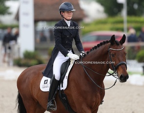 Lara Butler on Graaf Leatherdale T at the 2025 CDIO Lier :: Photo © Astrid Appels