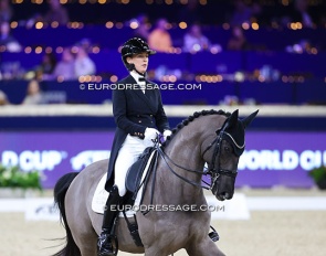Camille Judet Cheret and Herelja Higgins at the 2025 CDI-W Mechelen - Photo © Astrid Appels