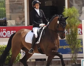 Jasmin Schaudt and First Major at the 2025 CDN Winterlingen