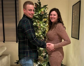 Stef Alen and Belgian Olympian Laurence Roos are expecting 