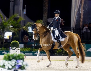 Susan Pape and Giulilanta win the 5* Grand Prix Kur at the 2026 CDI Wellington :: Photos © Astrid Appels