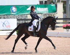 Colombian Juliana Gutierrez Aguilera on Flanissimo at the 2023 Palm Beach Derby :: Photo © Astrid Appels