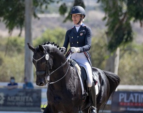 Charlotte Jorst and Grand Galaxy Win at the 2020 CDN Thermal :: Photo © Terri Miller