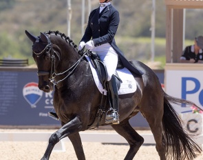 Shannon Peters and Disco Inferno at the 2022 CDI Thermal :: Photo © Terri Miller