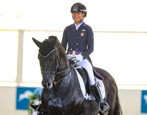 Genay Vaughn and Gino at the 2026 CDI-W Del Mar :: Photos © Terri Miller