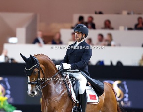 Yessin Rahmouni and Kind of Magic at the 2026 CDI-W 's Hertogenbosch :: Photo © Astrid Appels