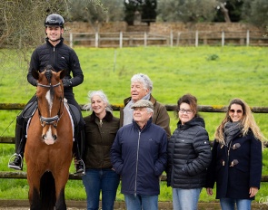 Justin Verboomen on Satélite Plus with the team of Garaman Lusitanos :: Photos © Carlos Hernani