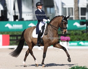 Eliane Cordia-van Reesema and Codiak at the 2024 CDIO Wellington :: Photo © Astrid Appels