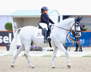 Gabriella Blake on Strong Beau at the 2025 European Para Championships :: Photo © Silke Rottermann