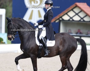 Diamante Negro won the Louisdor Cup Qualifier in Hagen last year :: Photo © Astrid Appels