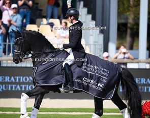 Justin Verboomen and Zonik Plus were the big winners of the 2026 CDIO Fontainebleau:: Photo © Astrid Appels