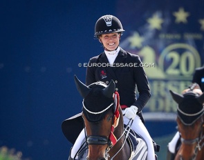 Cathrine Dufour and Mount St. John Freestyle at the 2026 CDI Hagen :: Photo © Astrid Appels