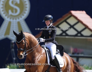 Katharina Hemmer and Denoix at the 2026 CDI Hagen :: Photo © Astrid Appels