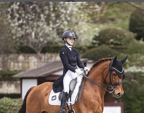 Pauline Kesting and Earl of Nymphenburg at the 2026 Kronberg Preis der Besten qualifier :: Photo © Mirka Nilkens