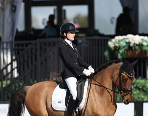 Lilly Kasselmann and Nasdaq at the 2026 CDI-W Wellington :: Photo © Astrid Appels