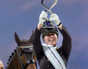 Becky Moody wins the 2026 World Cup Finals :: Photo © FEI