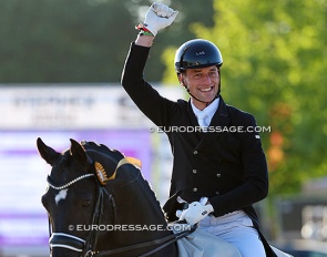 Justin Verboomen and Zonik Plus at the 2025 CDIO Lier :: Photo © Astrid Appels