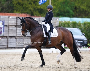 Tatiana Antonenco and I-Wonder at the 2025 CDI Sint-Truiden :: Photo © Astrid Appels