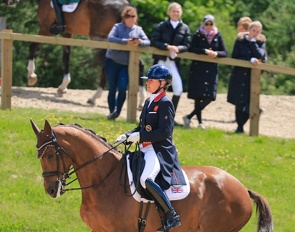 Fiona Bigwood and Donna Bella at the 2026 CDI Hickstead :: Photo © Spidge