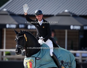Justin Verboomen and Zonik Plus at the 2026 CDIO Lier :: Photo © Astrid Appels
