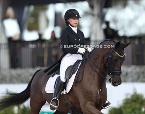 Mackenzie Peer on Ansgar at the 2022 CDI Wellington :: Photo © Astrid Appels