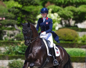Lilah Gibbs and Dude at the 2025 European Under 25 Championships:: Photo © Astrid Appels