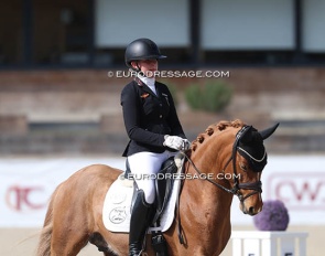 Lilli von Helldorff on Nabucco HW at the 2026 CDIO Fontainebleau :: Photo © Astrid Appels