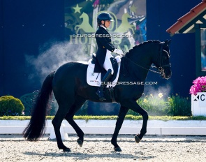 Charlott Maria Schürmann and Dante's Pearl at the CDI Hagen in April 2026 :: Photos © Astrid Appels