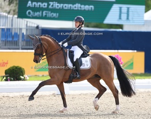 Anna Zibrandtsen and Quel Filou at the 2026 CDIO Hagen :: Photo © Astrid Appels