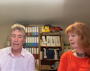 Mark Ruddock and Joan Adrain