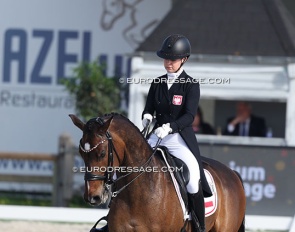 Julia Jokiel and J'Adore at the 2026 CDIO Lier :: Photo © Astrid Appels