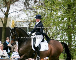 Mary Hanna and Port Said at the 2008 CDI Hagen :: Photo © Astrid Appels