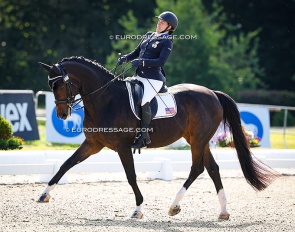 Rebecca Hart and Floratina at the 2026 CPEDI Hagen :: Photo © Astrid Appels