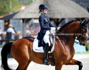 Rebecca Mauleon and Johnnie Walker BCN at the 2026 CDIO Lier :: Photo © Astrid Appels