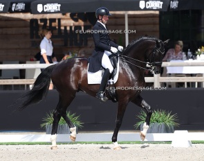 Warwick McLean and Le Special at the 2026 CDIO Lier :: Photo © Astrid Appels