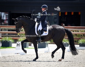 Therese Nilshagen and Navarro at the 2026 CDIO Lier :: Photo © Astrid Appels