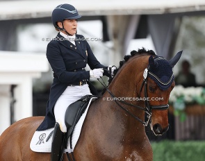 Jennifer Hoffmann and Fandiamo at the 2026 Palm Beach Derby :: Photo © Astrid Appels