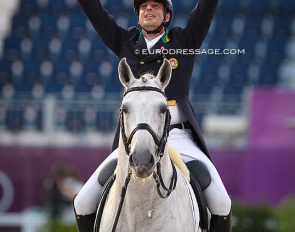 Rodrigo Torres and Fogoso at the 2021 Olympic Games in Tokyo :: Photo © Astrid Appels