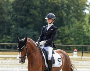 Filippa Jaeger Jensen on HJK Catani at the 2026 Danish Pony Championships :: Photo © Ridehesten