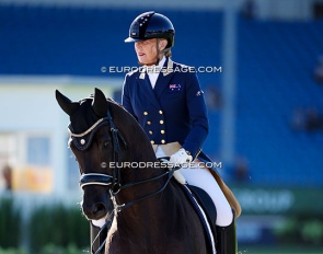 Mary Hanna on Ivanhoe at the 2026 World Championships in Aachen :: Photo © Astrid Appels