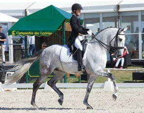 Sara Warne and Batialo at the 2015 CDI Vilamoura :: Photo © Rui Pedro Godinho