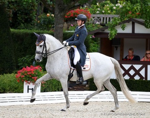 Alfonso Ruiz Velasco and De Yakare at the 2023 European Junior Riders Championships :: Photo © Astrid Appels