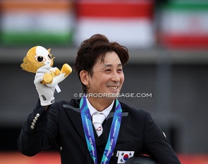 Dongheon Nam  wins individual gold at the 2026 Asian Games :: Photo © Astrid Appels